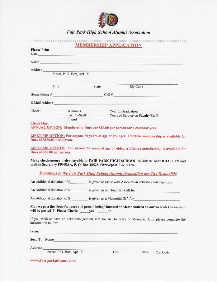 Membership Form